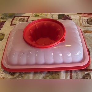 Tupperware gelatin mold